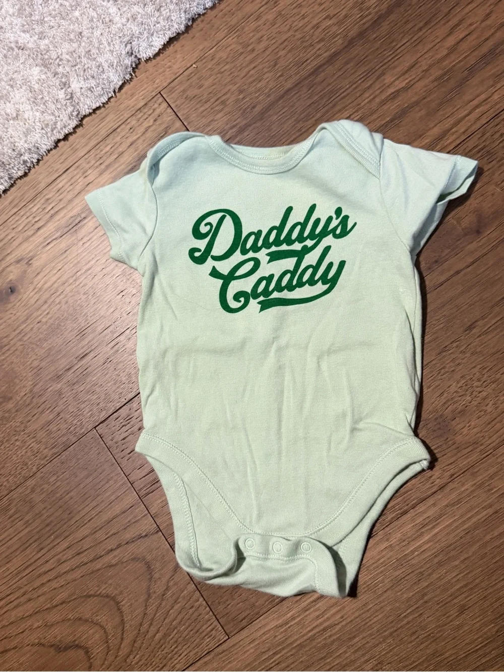 Old Navy Daddy's Caddy Bodysuit Baby Size 3-6 Month
